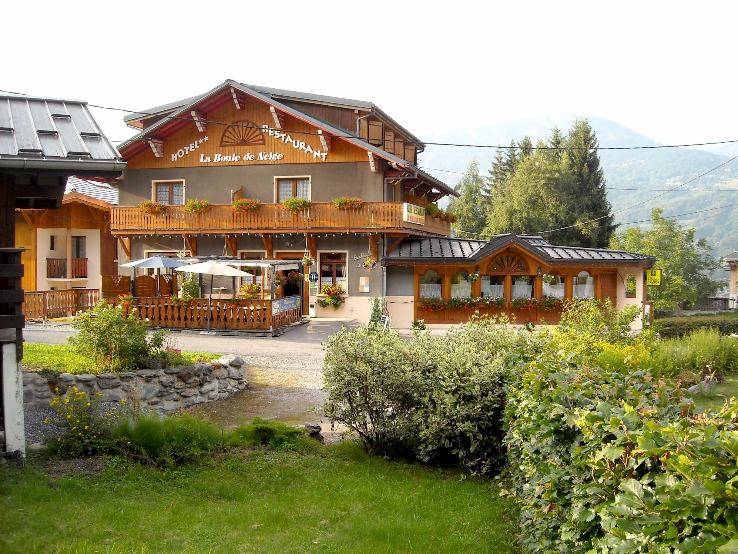 La Boule De Neige Hotel Samoëns Exterior foto