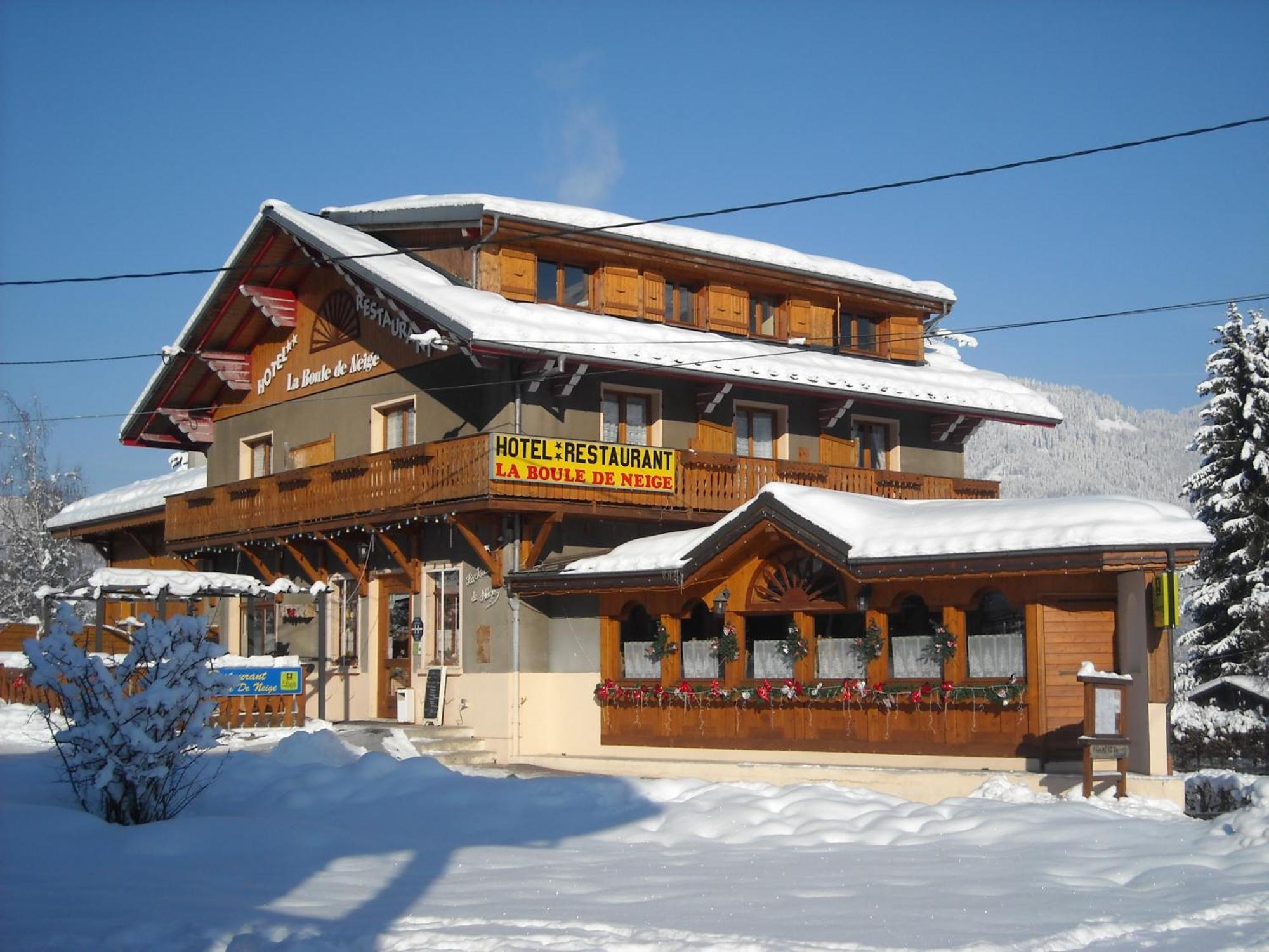 La Boule De Neige Hotel Samoëns Exterior foto