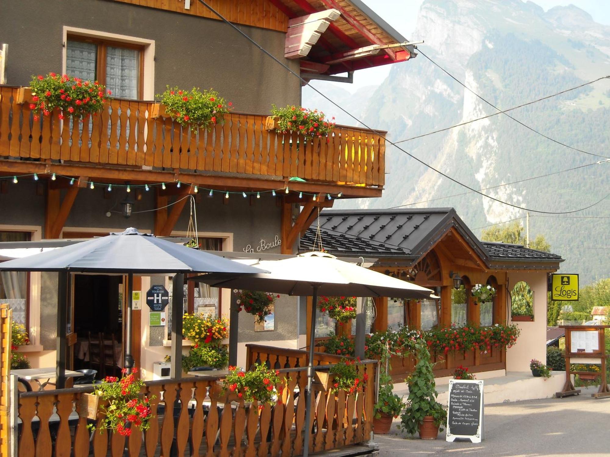 La Boule De Neige Hotel Samoëns Exterior foto