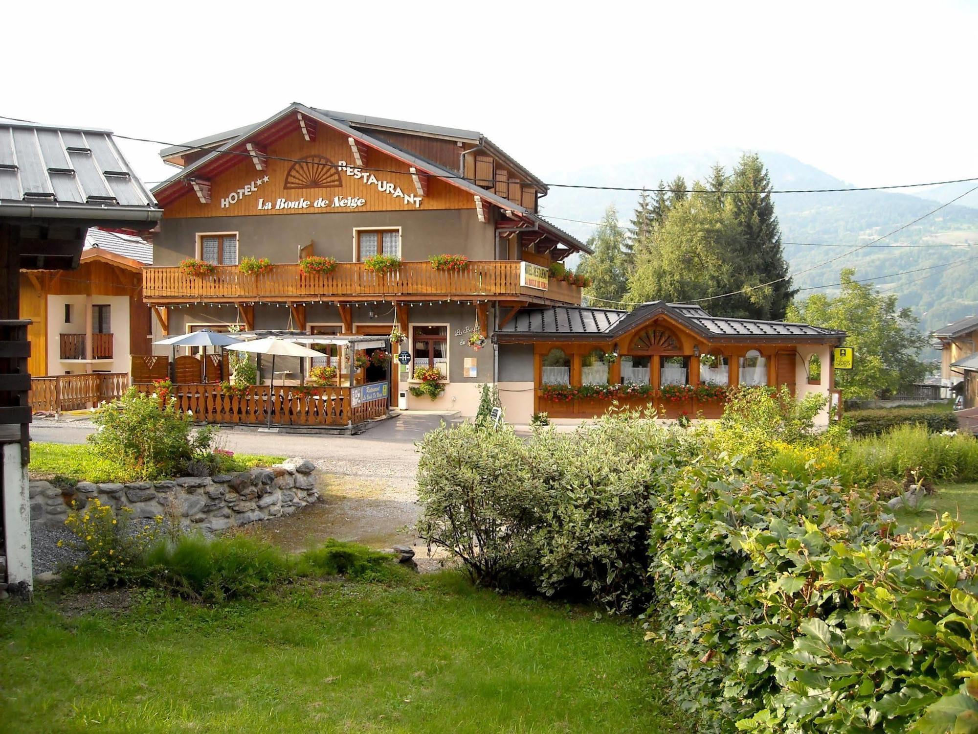 La Boule De Neige Hotel Samoëns Exterior foto